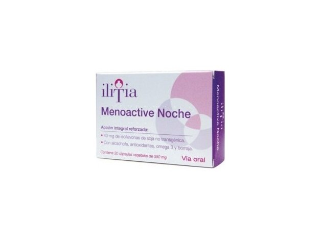 Ilitia Menoactive Noche 30Cáps