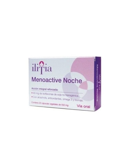 Ilitia Menoactive Noche 30Cáps