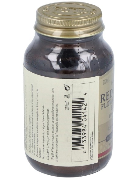Solgar Trébol Rojo Extracto De Flor Y Hoja 60Vcaps