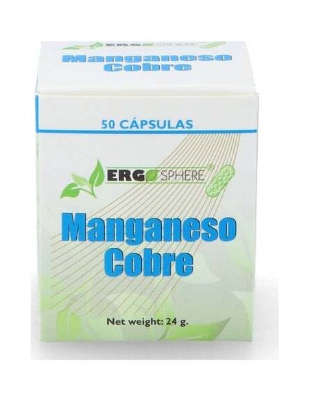 Ergonat Galenic Manganeso Cobre Ergosphere 50Caps
