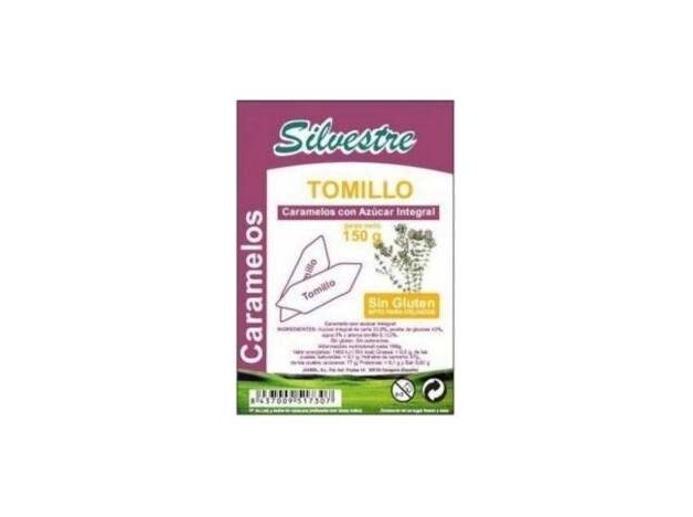 Caramelos De Tomillo Azucar De Caña 150Gr.