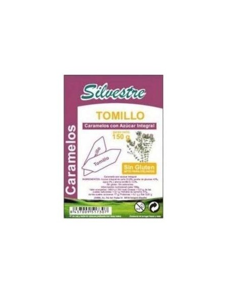 Caramelos De Tomillo Azucar De Caña 150Gr.
