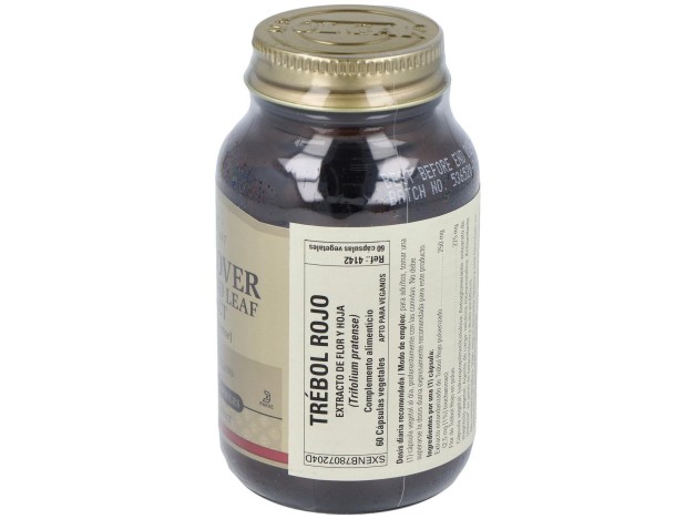 Solgar Trébol Rojo Extracto De Flor Y Hoja 60Vcaps