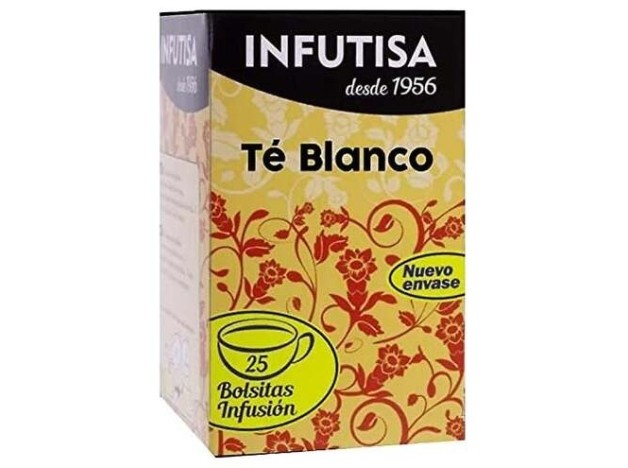 Infutisa Té Blanco Infusión 25 Bolsitas