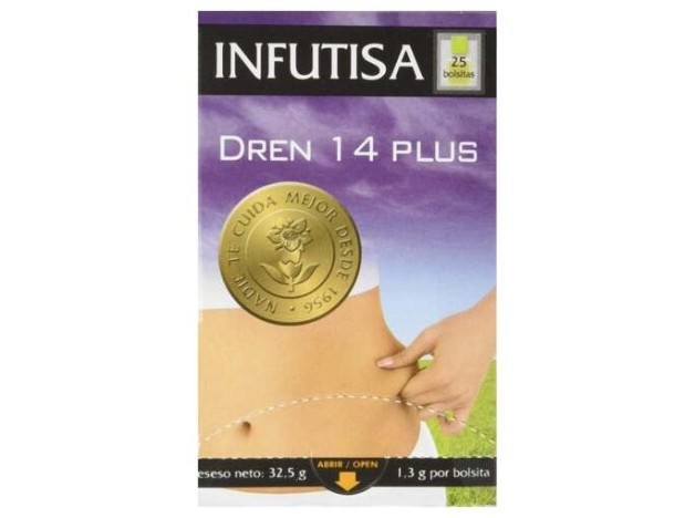 Infutisa Dren 14 Plus Infusión 25Uds