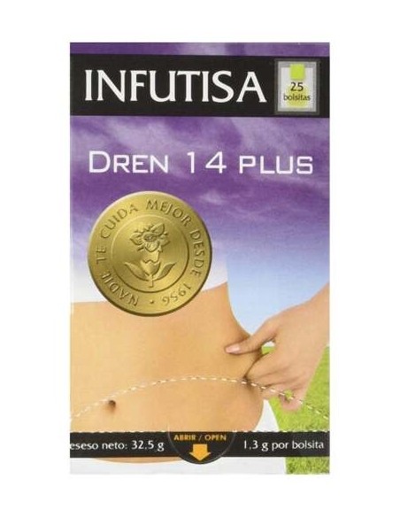 Infutisa Dren 14 Plus Infusión 25Uds
