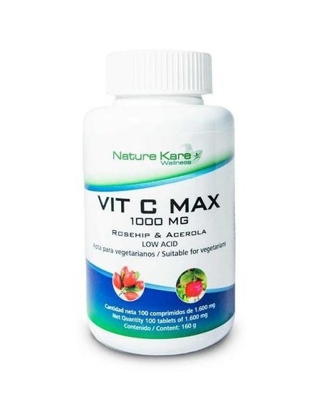 Nature Kare Wellness Vitamina C Max 1000Mg 100Comp