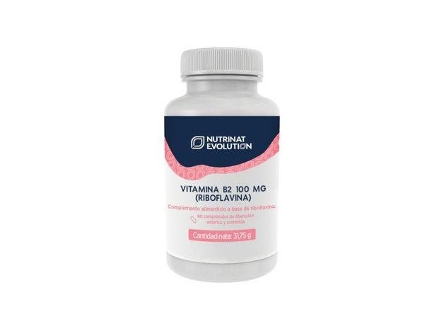 Nutrinat Vitamina B2 100Mg Riboflavina 60Comp