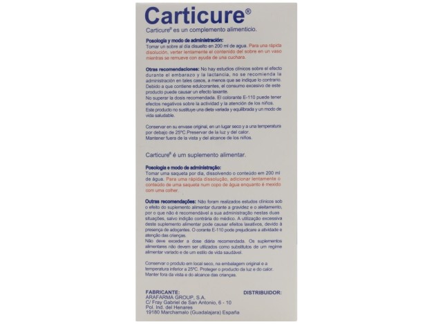 Carticure® Polvo Para Solución Oral 30 Sobres
