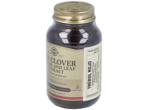 Solgar Trébol Rojo Extracto De Flor Y Hoja 60Vcaps
