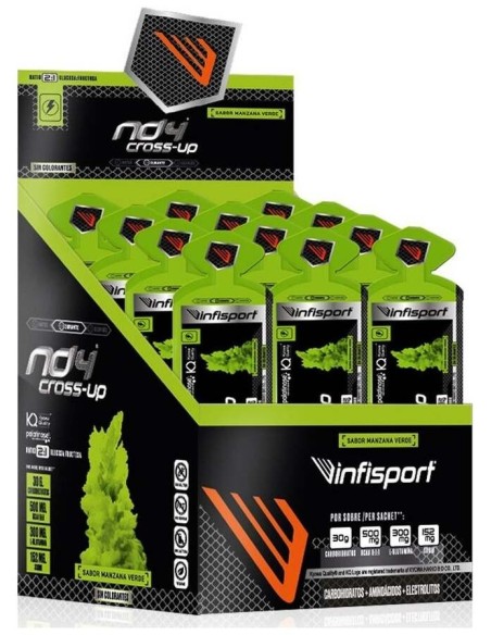 Infisport Nd4 Cross-Up 50Gr Manzana Verde 18Un