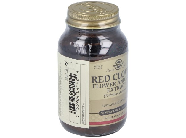 Solgar Trébol Rojo Extracto De Flor Y Hoja 60Vcaps