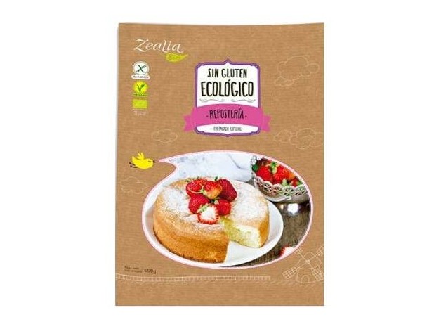 Zealia Preparado Reposteria Bio Vegan 400G