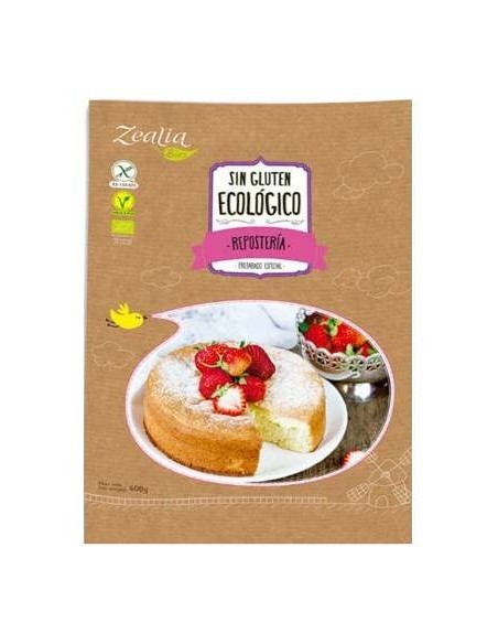 Zealia Preparado Reposteria Bio Vegan 400G