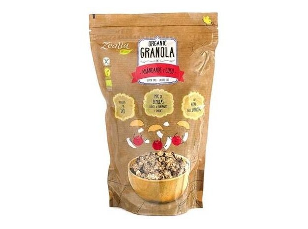Zealia Granola De Arándanos Y Coco Bio Sin...