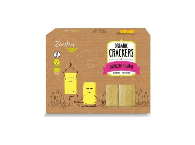 Crackers De Sarraceno Y Quinoa 120Gr. Bio Sg Vegan