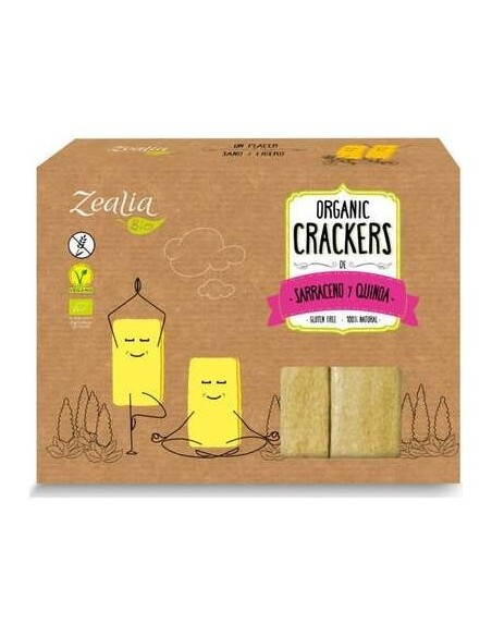 Crackers De Sarraceno Y Quinoa 120Gr. Bio Sg Vegan