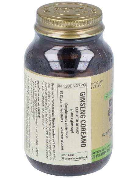 Ginseng Coreano-Raiz-(Panax Ginseng ) 60Veg.