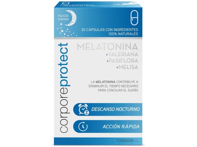 Corpore Protect Melatonina 1Mg. 30Cap.