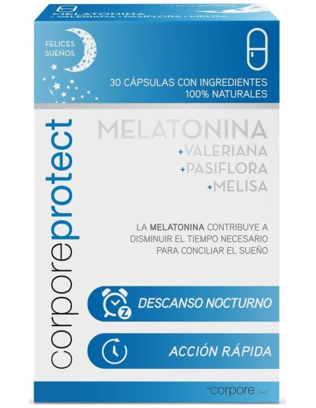 Corpore Protect Melatonina 1Mg. 30Cap.