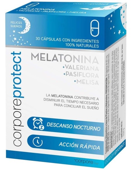 Corpore Protect Melatonina 1Mg. 30Cap.