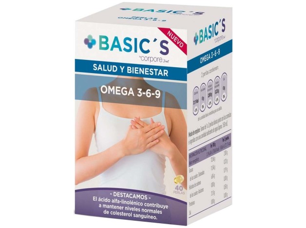 Corpore Basic'S Omega 3-6-9 40 Perlas