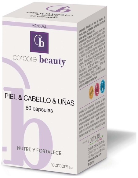 Corpore Beauty Piel %26 Cabello %26 Uñas 60Cáps