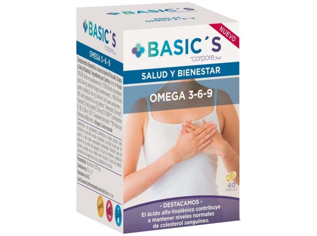 Corpore Basic'S Omega 3-6-9 40 Perlas