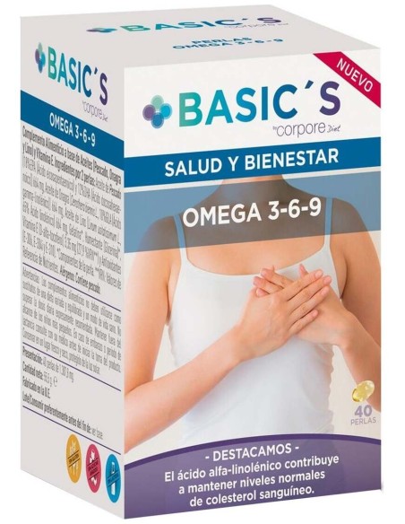 Corpore Basic'S Omega 3-6-9 40 Perlas