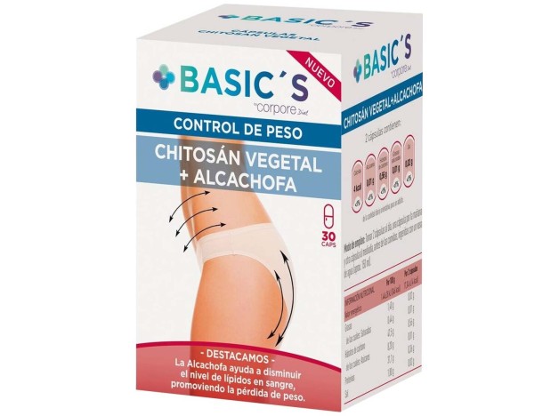 Corpore Basic'S Chitosan Vegetal 30Cáps