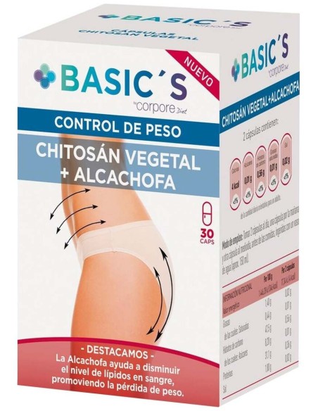 Corpore Basic'S Chitosan Vegetal 30Cáps