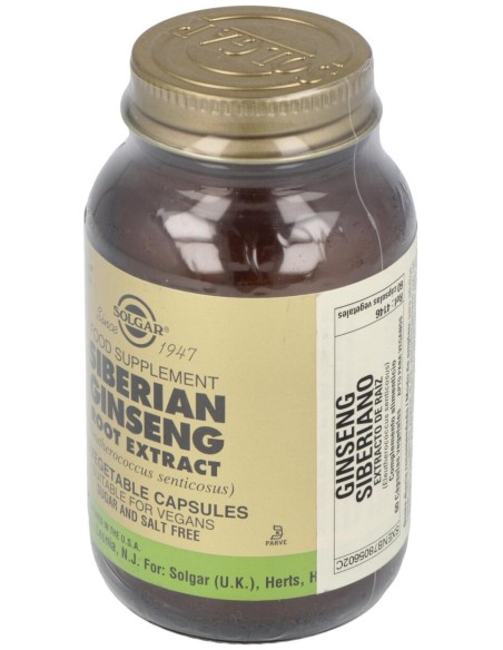 Ginseng Siberiano-Raiz-(Eleutherococcus 60Veg.