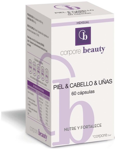 Corpore Beauty Piel %26 Cabello %26 Uñas 60Cáps