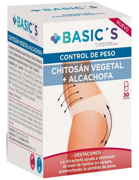 Corpore Basic'S Chitosan Vegetal 30Cáps