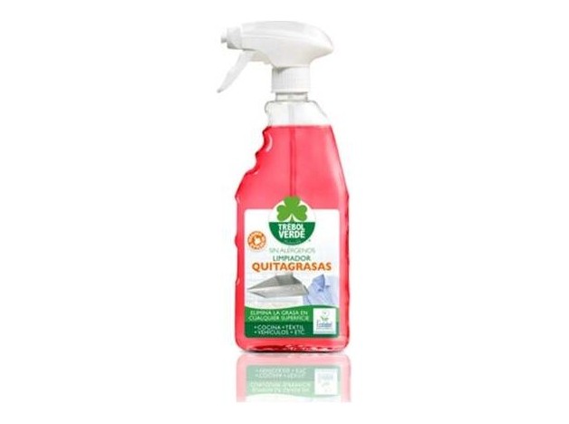 Trebol Verde Spray Limpiador Quitagrasas 75Ml