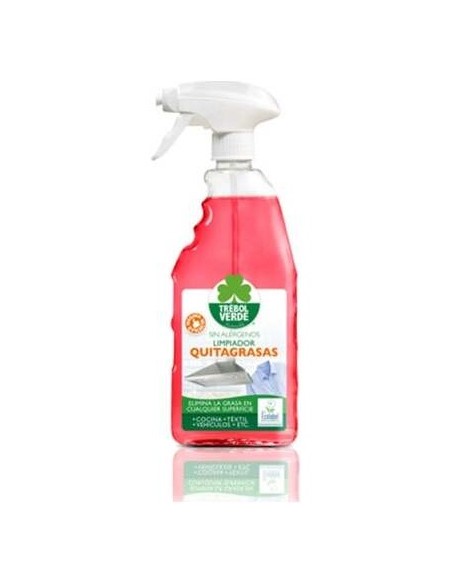 Trebol Verde Spray Limpiador Quitagrasas 75Ml