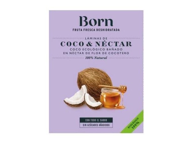 Born Coco Y Nectar Laminas Deshidratados Eco 40G