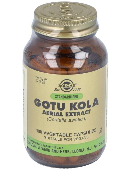 Gotu Kola Sfp (Centella Asiatica) 100Cap