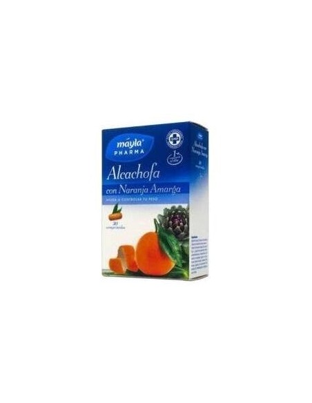 Máyla Pharma Alcachofa Con Naranja Amarga, 30 Comprimidos