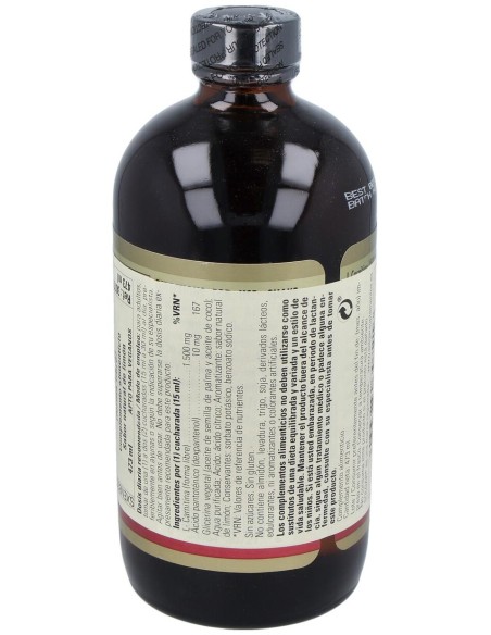 Solgar L-Carnitina Líquida 1500Mg Sabor Limón 473Ml