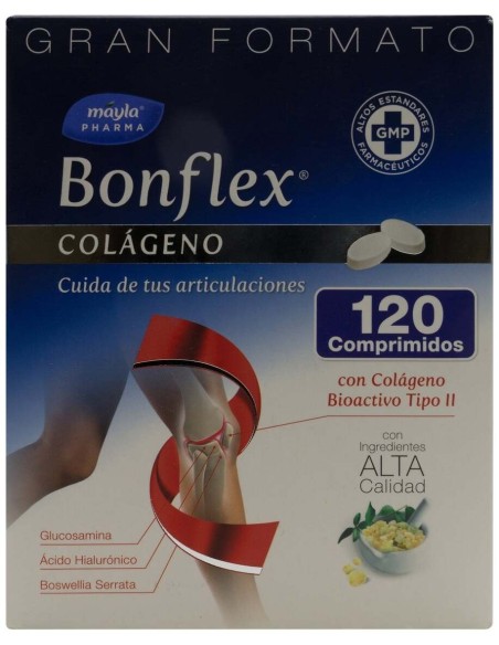 Máyla Pharma Bonflex Colageno, 120 Comprimidos