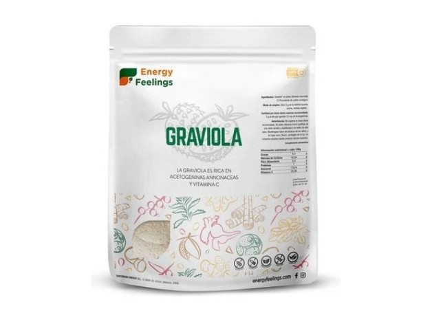 Energy Feelings Graviola Polvo Vegan Sin Gluten...