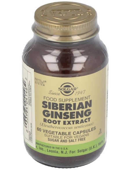 Ginseng Siberiano-Raiz-(Eleutherococcus 60Veg.
