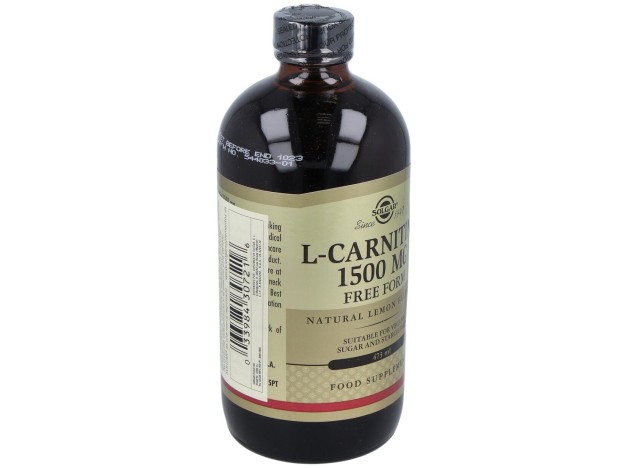 Solgar L-Carnitina Líquida 1500Mg Sabor Limón...
