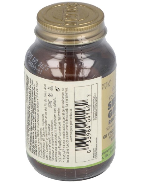 Ginseng Siberiano-Raiz-(Eleutherococcus 60Veg.