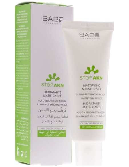 Babé Crema Hidratante Matificante + Limpiador Purificante + Neceser