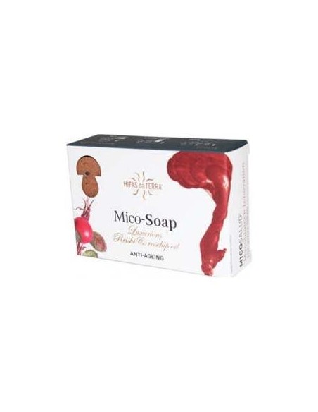 Jabon Reishi Y Aceite Rosa Mosqueta Bio - Hifas Da Terra - 150 Gramos