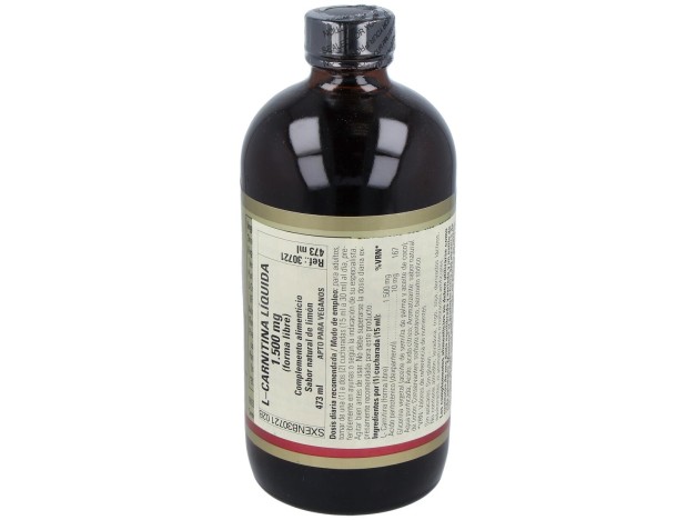 Solgar L-Carnitina Líquida 1500Mg Sabor Limón...