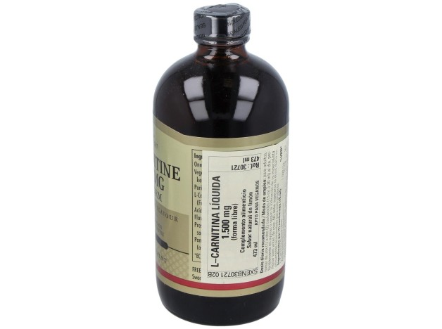 Solgar L-Carnitina Líquida 1500Mg Sabor Limón...