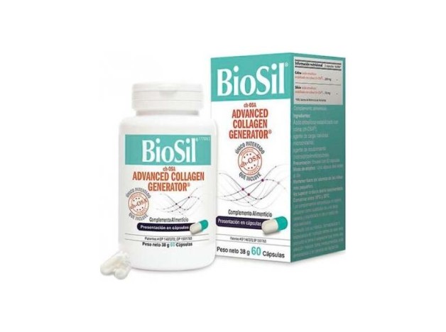 Biosil Generador De Colageno 60Cap.